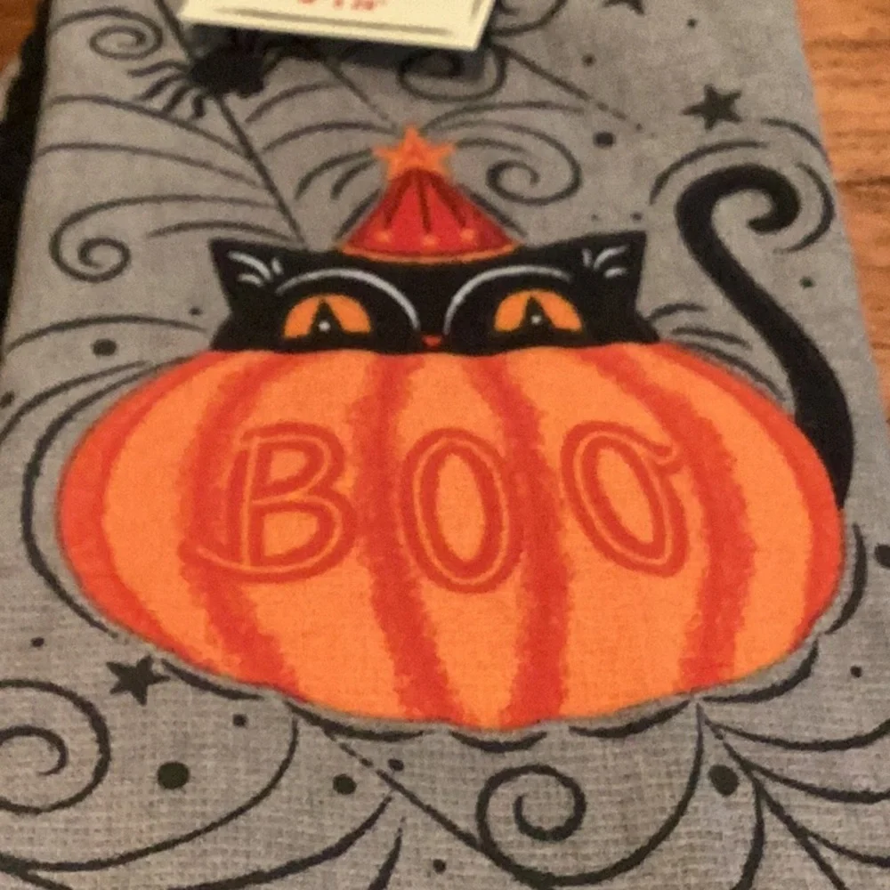 Johanna Parker Halloween Kitchen Towels - set of 3